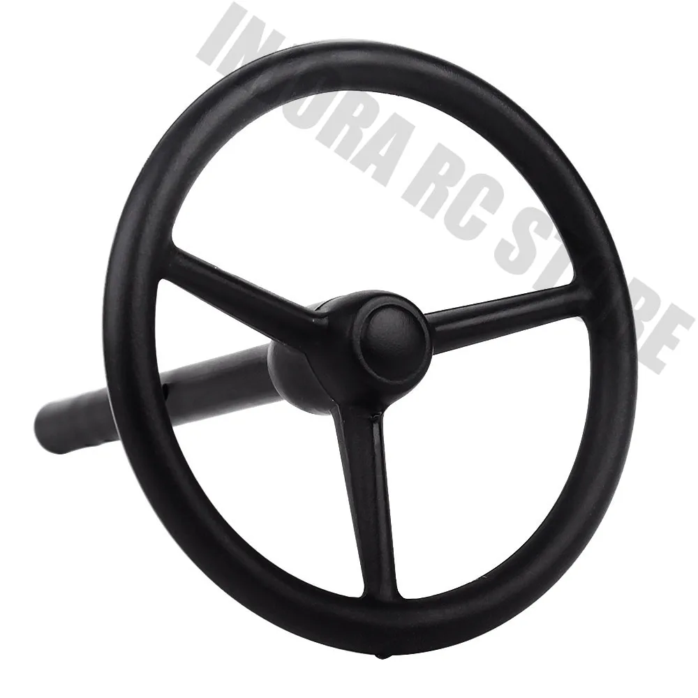 1PCS Plastic Steering Wheel for 1/10 RC Crawler Car Axial WRAITH SCX10 D90 D110 TRX4