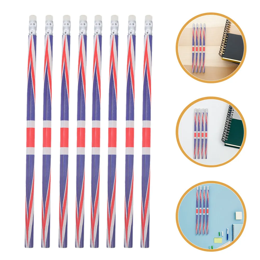 

36Pcs Wood-Cased Pencils Uk Flag Bulk Cute Stationery for School Office Party Bags Smooth Writing Instruments Festival