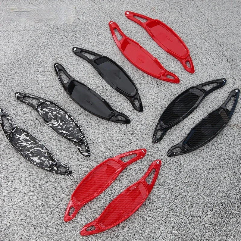 

For Chery Arrizo 8 5GT Tiggo 8 PLUS 9 Auto Accessories Carbon Fiber Car Steering Wheel Shift Paddle Extend Shifters Sticker