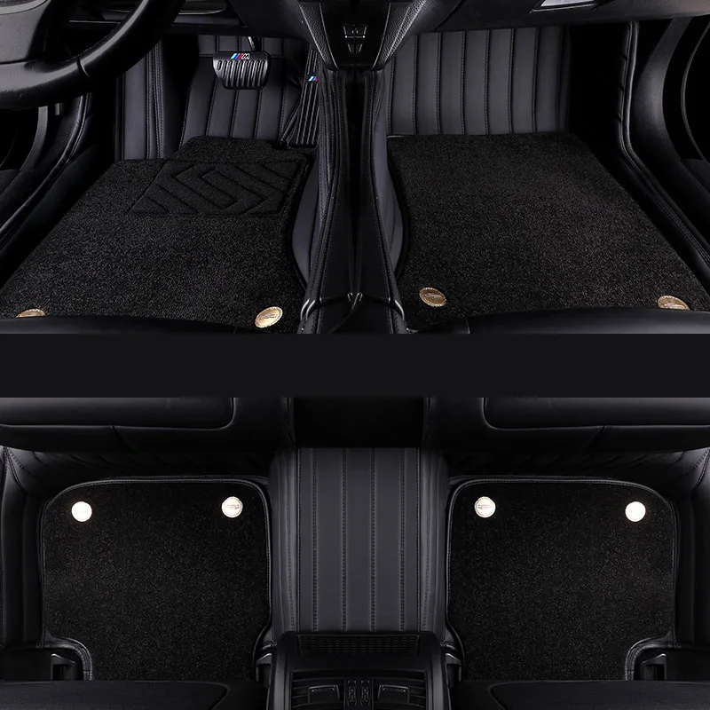 Echte Leder-Fußmatten für Mercedes W222 2014-2017, Auto-Innenraum-Teppiche, Zubehör, Tapetes Para Automovil – Detail 10