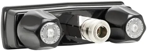 

Наружный кран RecPro RV – для горячей/холодной воды, с распылителем высокого давления, металлический, черный (без гибкого изливного шланга)