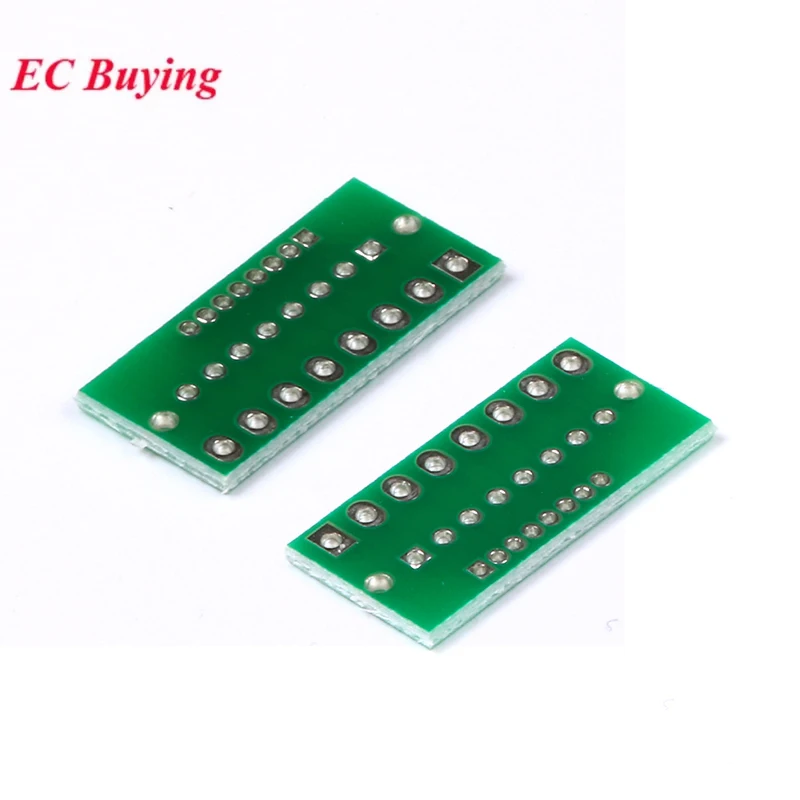 20pcs 1.27MM 2.0MM 2.54MM 8pin Adapter Board Adapter for Wireless Module 24
