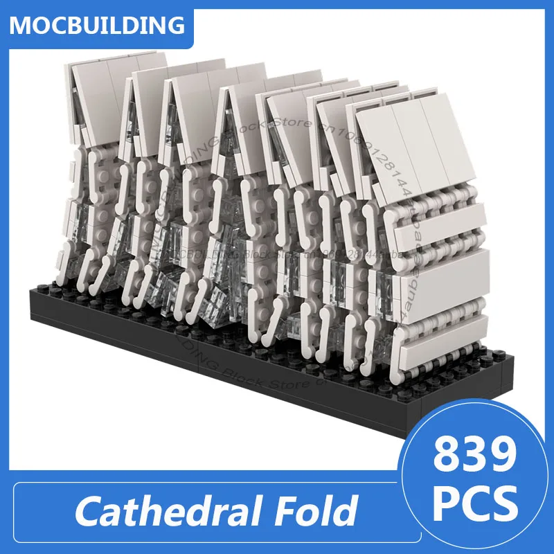 

Масштабная модель собора 1:1000, строительные блоки MOC, архитектурная модель, конструктор для самостоятельной сборки, креативная коллекция, игрушки, подарки, 839 деталей