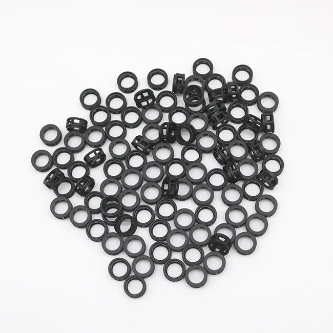 

500 шт. для Nissan автомобильный топливный инжектор пластиковая деталь проставки уплотнение ремонтный комплект топливной форсунки 11,3*7,8*5,7 мм VD-PS-32008