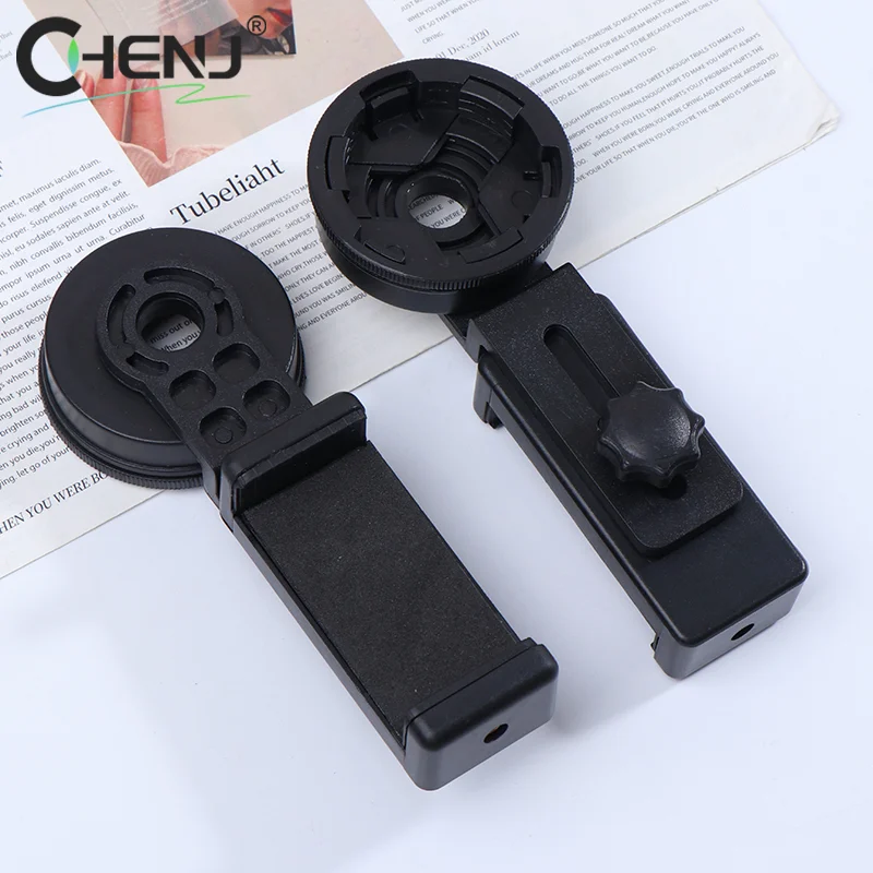 

Upgrade Universal Cell Phone Adapter Bracket Clip Mount Rotary Clamp Soft Rubber Material For Binocular Monocular Telescope