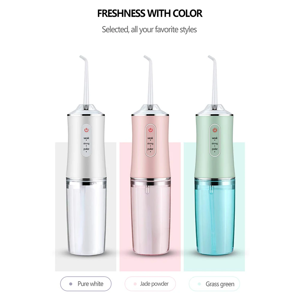 Home Travel Professional Portable Waterproof Dental Water Flosser Oral Irrigator for Teeth