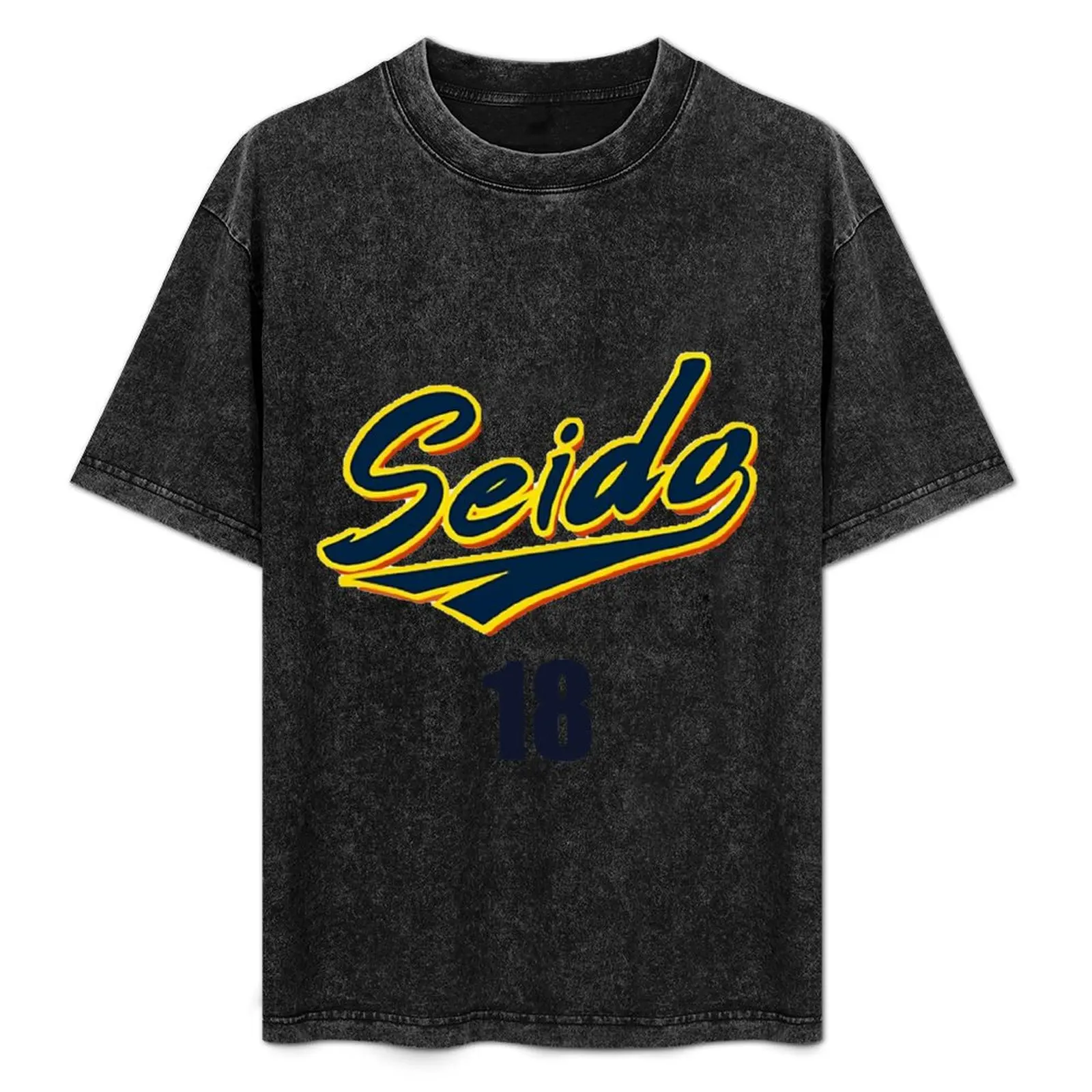 

Sawamura Eijun Seido Baseball Team Number 18 T-Shirt Quick Dry Training Short Sleeve Tee