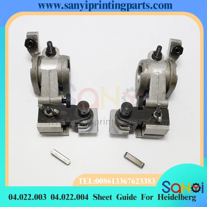1 Pair Heidelberg GTO 04.022.003 04.022.004 Sheet Guide For Printing Machine Parts