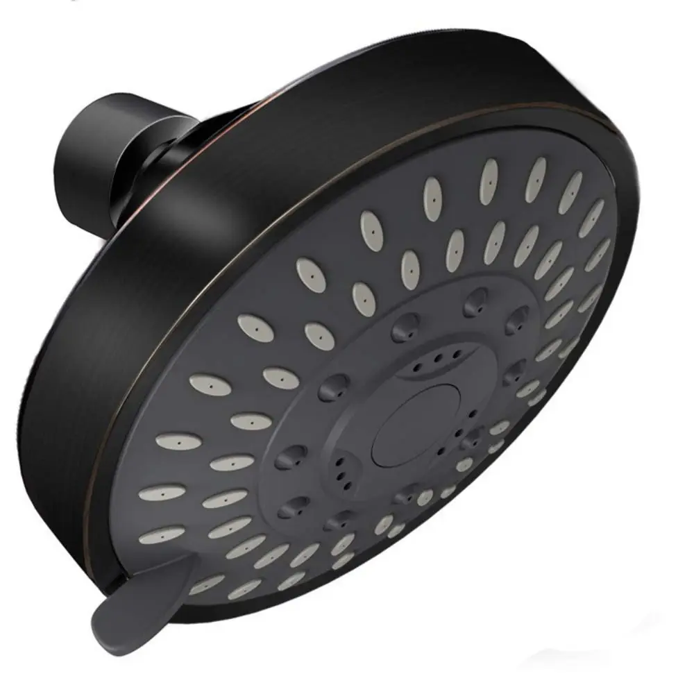 Modern High Pressure Rain Shower Head Adjustable Spray Anti-Clog Shower Head Water Saving Bathroom Showerhead Shower Room