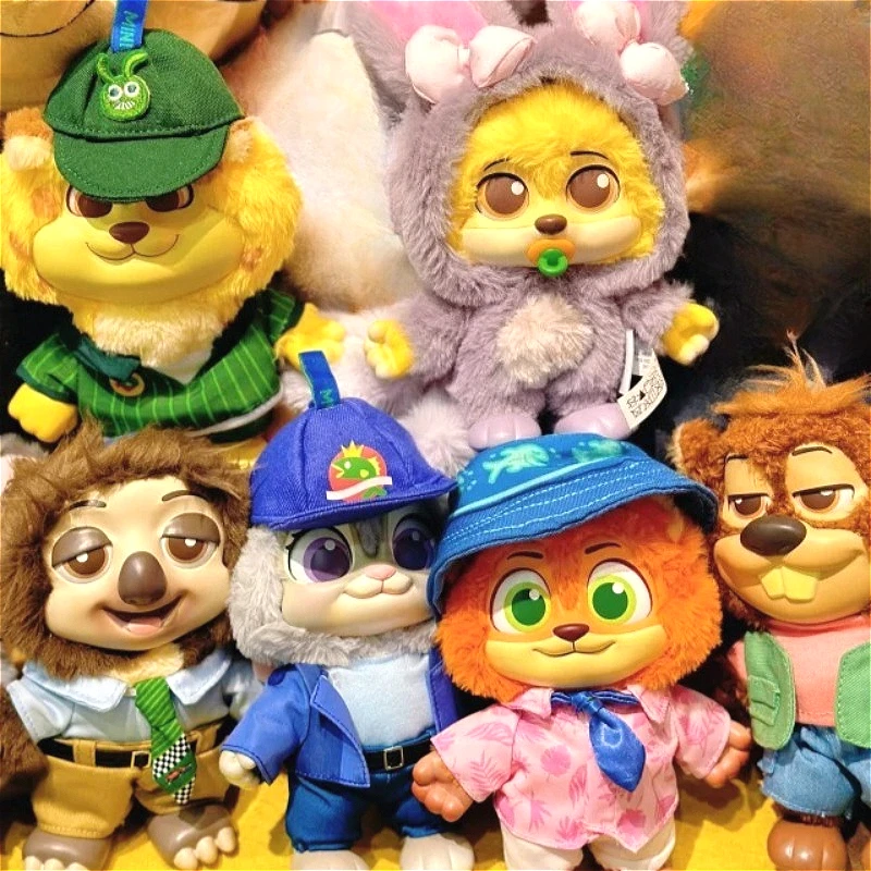 

Новая оригинальная слепая коробка Miniso Zootopia Daily LIfe Series Nick Judy, аниме-фигурка, виниловая плюшевая загадочная коробка, сумка-сюрприз, кулон, подарок