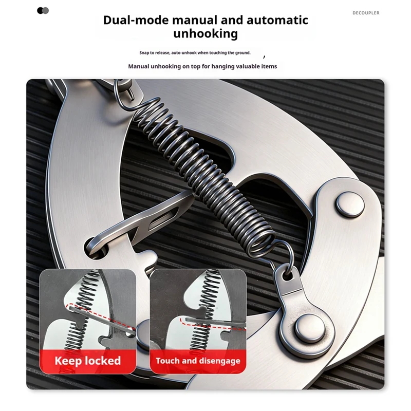 430 Stainless Steel Multi-Functional Adventure Hook for T40/T50/T60/T70P/T100 Drones [IANC-]