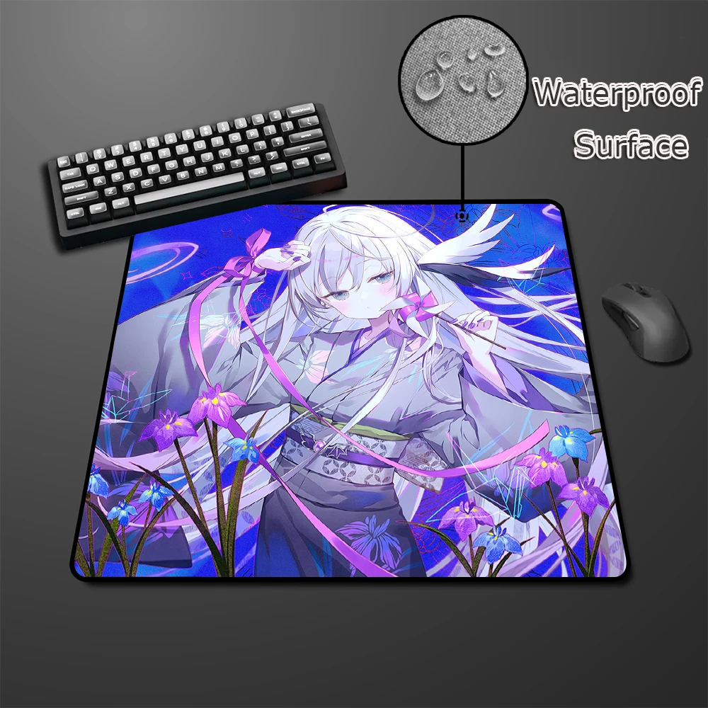 

Japanese-style Anime Girls Rubber Mouse Pad Balance Keyboard Mousepad 45*40cm Waterproof Surface Mouse Mat Professional Desk Mat