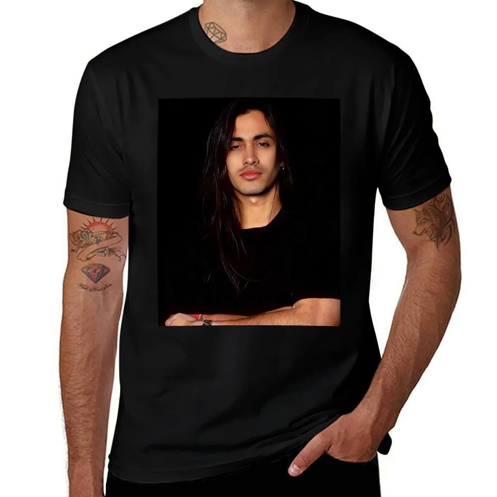 nuno bettencourt T-Shirt Casual Breathable Short Sleeve Top