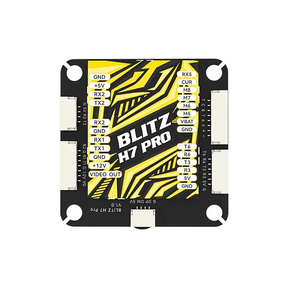 IFlight BLITZ H7 Pro ICM42688 Combo Set W/ E80 Single ESC 2-8S поддерживает DShot 150/ 300/ 600/ MultiShot /OneShot для дрона RC FPV