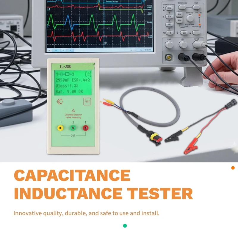 DTA6 for Diesel Common Rail Injector Piezo Tester for LCR ESR Meter, for TL-200 Capacitance Inductance Resistance Tester for
