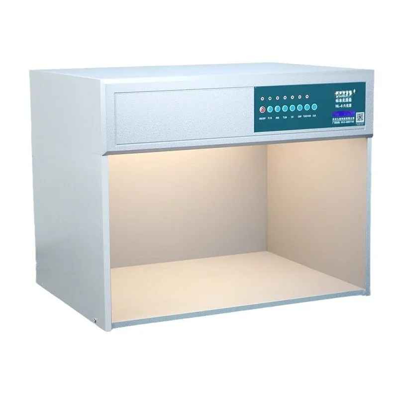 Wood metal box, color light box, textile printing plastic standard light source , six-color colorimetric