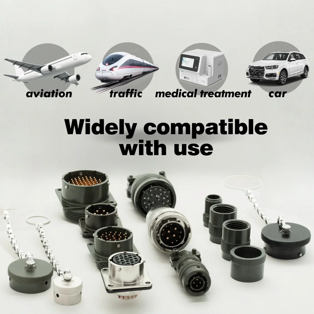 Electrical metal waterproof connector mil-c-26482 specification pt06e 14-19 connector 19-pin ms 26482 connector