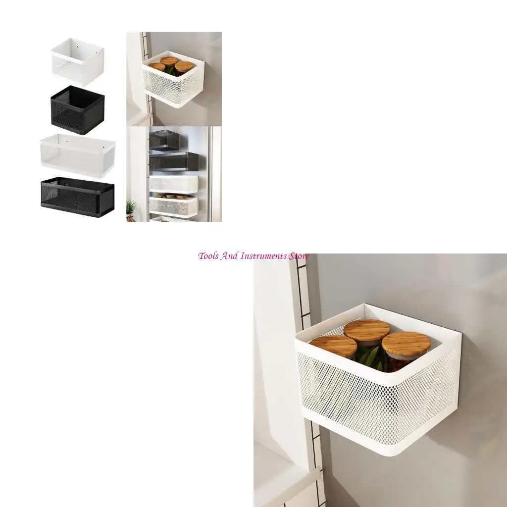 

Refrigerator Side Storage Rack Space Saving for Seasoning C7AC