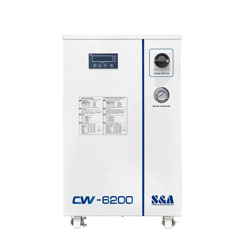 CW-6200ANSW Industrial Chiller Automatic Water-cooled Chilling Equipment Air-cooled Chiller Machine