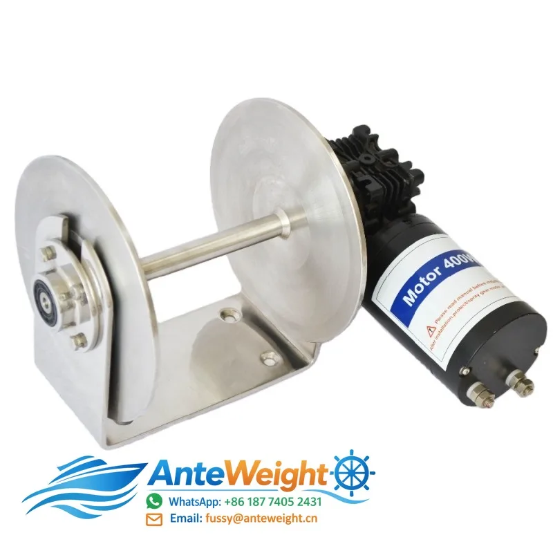 Stainless Steel  Winch Boat WinchDC Winch