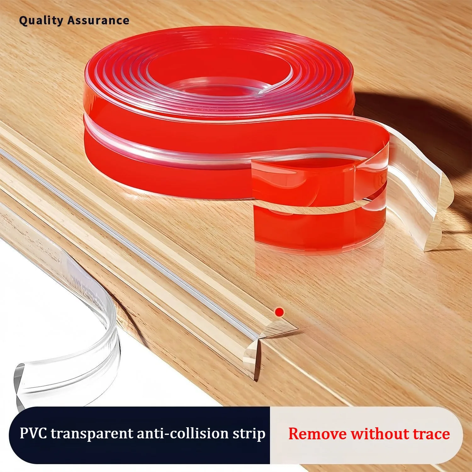 3M Transparent Silicone Corner Protector Self Adhesive Edge Guard Strip Baby Proofing Table Corner Bumper Furniture Edge Cover