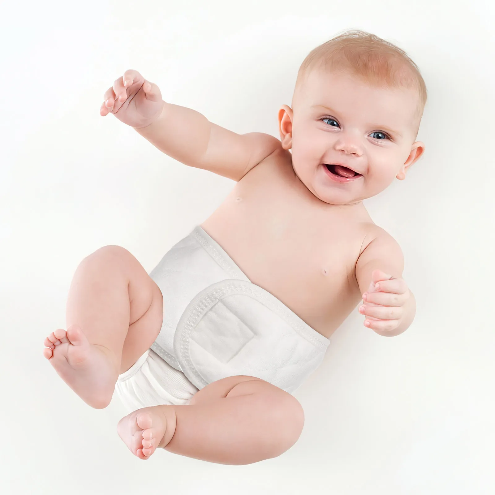 

8Pcs Newborn Belly Belt Breathable Baby Navel Band for Abdomen Warmth Comfortable Wear All Night Indoor Outdoor