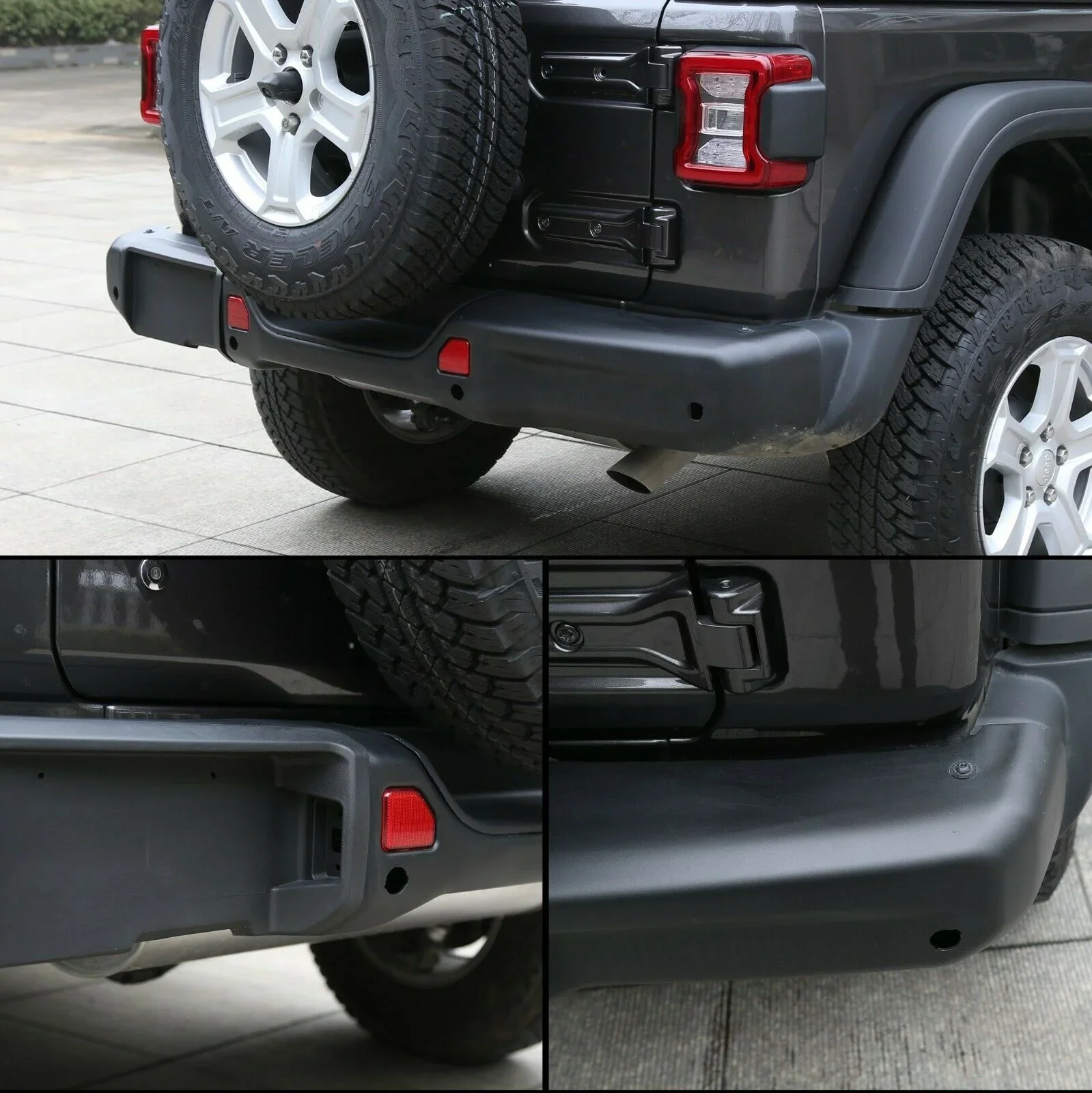 10th anniversary Rear Bumper for Jeep wrangler JL offroad car parts for jeep accessories