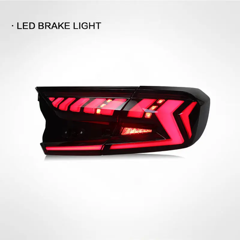 Car taillight For Honda Accord 10th 2018 2019 2020 2021 Tail light LED Tail Lamp Daytime Running Light Automotive Accessories view 4