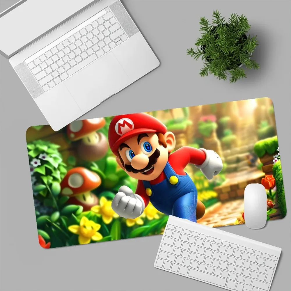 Heißes Spiel super cool m-Mario Bros Mouse pad Computer Laptop Gamer Pad PC Gaming Zubehör Schreibtisch matten