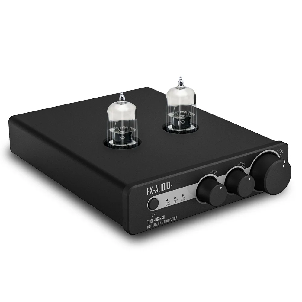 k6 Tube Headphone Amplifier USB DAC ES9018K2M Preamplifier 24Bit 192KHz Bluetooth 5.0 APTX-HD HiFi Audio Preamp Earphone AMP