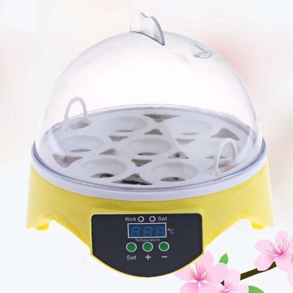 

Инкубатор с кнопкой регулировки температуры, домашнее яйцо для инкубации, курица, инкубатор, утки, яйца, мини-овипара, животное, Брудер