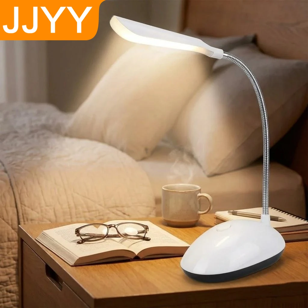 

Портативная складная светодиодная настольная лампа для защиты глаз, для детей и студентов, для чтения и учебы, на батарейках, ночник