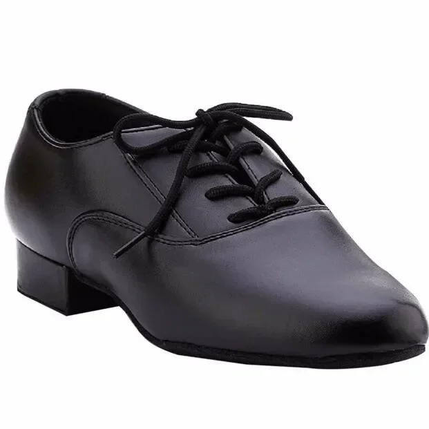 Discount New High Quality White Black PU Leather Men's Ballroom Dance Shoes/ Salsa Tango Dance Shoes/ Latin Dance Shoes Men