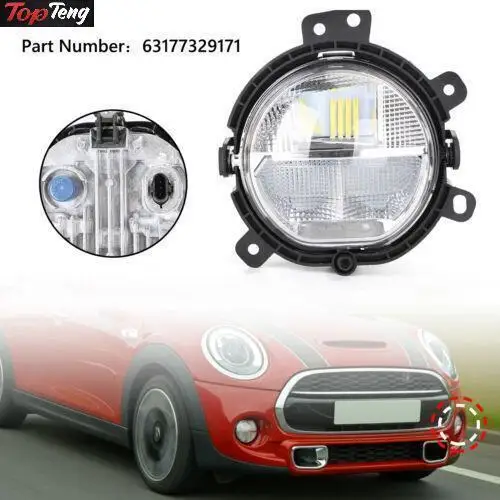 

Front Bumper Left Fog Light Lamp 63177329171 For BMW Mini F55 F56 F54 F57