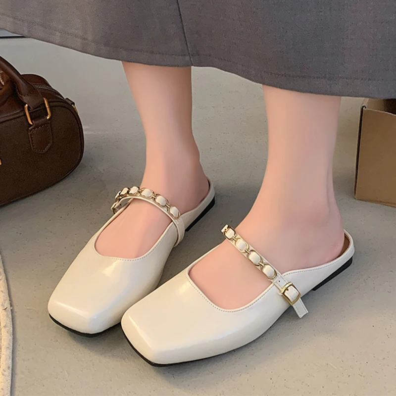 

Woman Flats Slippers Casual Mules Shoes Fashion Sneakers 2025 New Summer Sandals Trend Flip Flops Slingback Zapatillas De Mujer