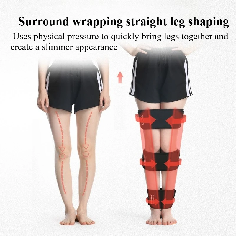 Leg Correction Band Adult Unisex O Type X Shape Bow Legged Strap Thigh Knee Aligner Orthopedic Device Fixer Posture Trainer
