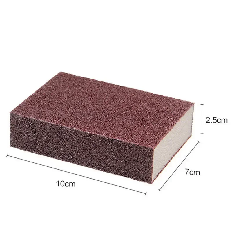 1/3/5/Pcs Magic Sponge Eraser Carborundum Removing Rust Cleaning Brush Descaling Clean Rub for Cooktop Pot Kitchen Sponge