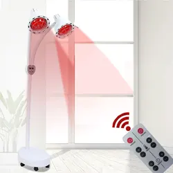 Remote Control Infrared Light Heating Therapy Lamp Neck Back Muscle Lumbar Cervical Pain Relief Floor Light For Health Care Beau