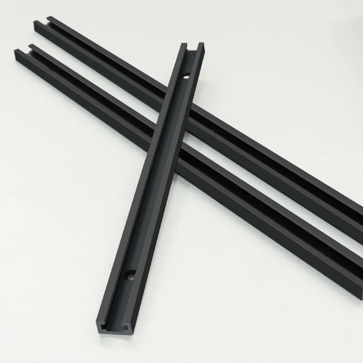 Aluminium-T-Schiene 19×9,5mm Holzbearbeitungs-T-Nuten-Gleitschiene, T-Schrauben-Befestigungsschlitz für Werkbank-Vorrichtungen DIY-Tischlereiwerkzeuge