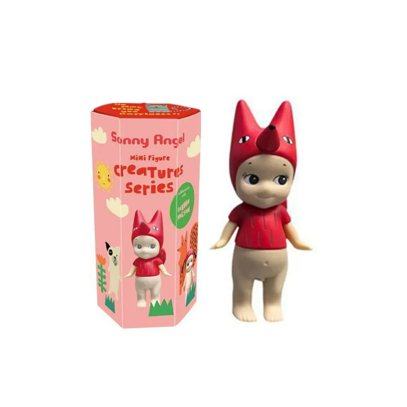 Niedliche Engel-Blindbox „Wundersame Tiere“-Serie Mini-Figuren im Anime-Stil – Schreibtischdekorationen (Weihnachts-/Geburtstagsgeschenk)