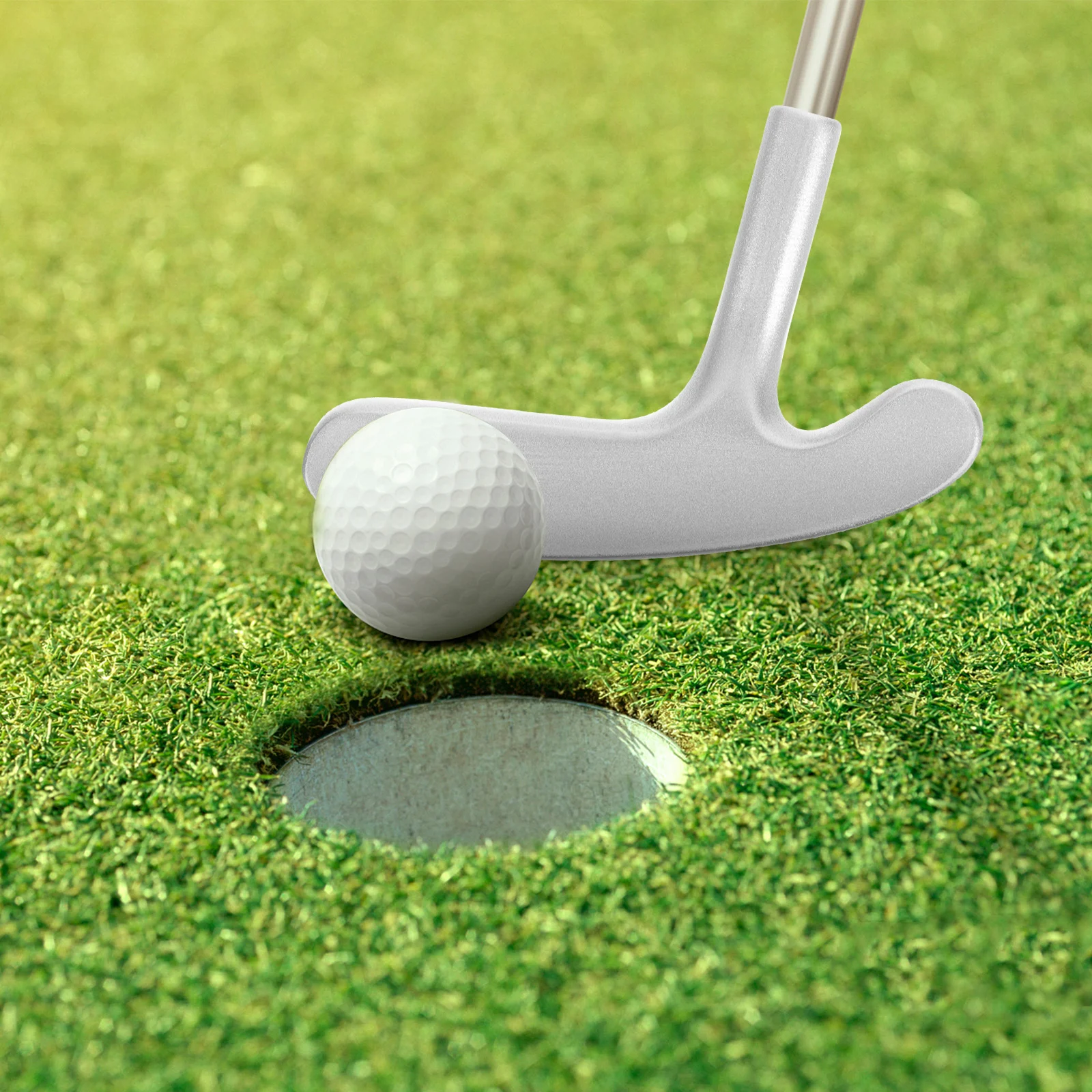 

Golf Club Head Zinc Alloy Durable Replacement Dual Side Design Professional Putter Repair Head Golf Tool Golfs Club Protector