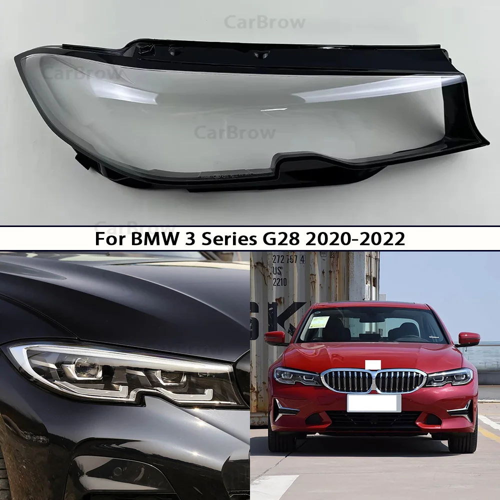 

Headlamp Housing Durable Lens Plexiglass For BMW 3 Series G20 G28 2020 2021 2022 Transparent Headlight Cover Lampshade Shell
