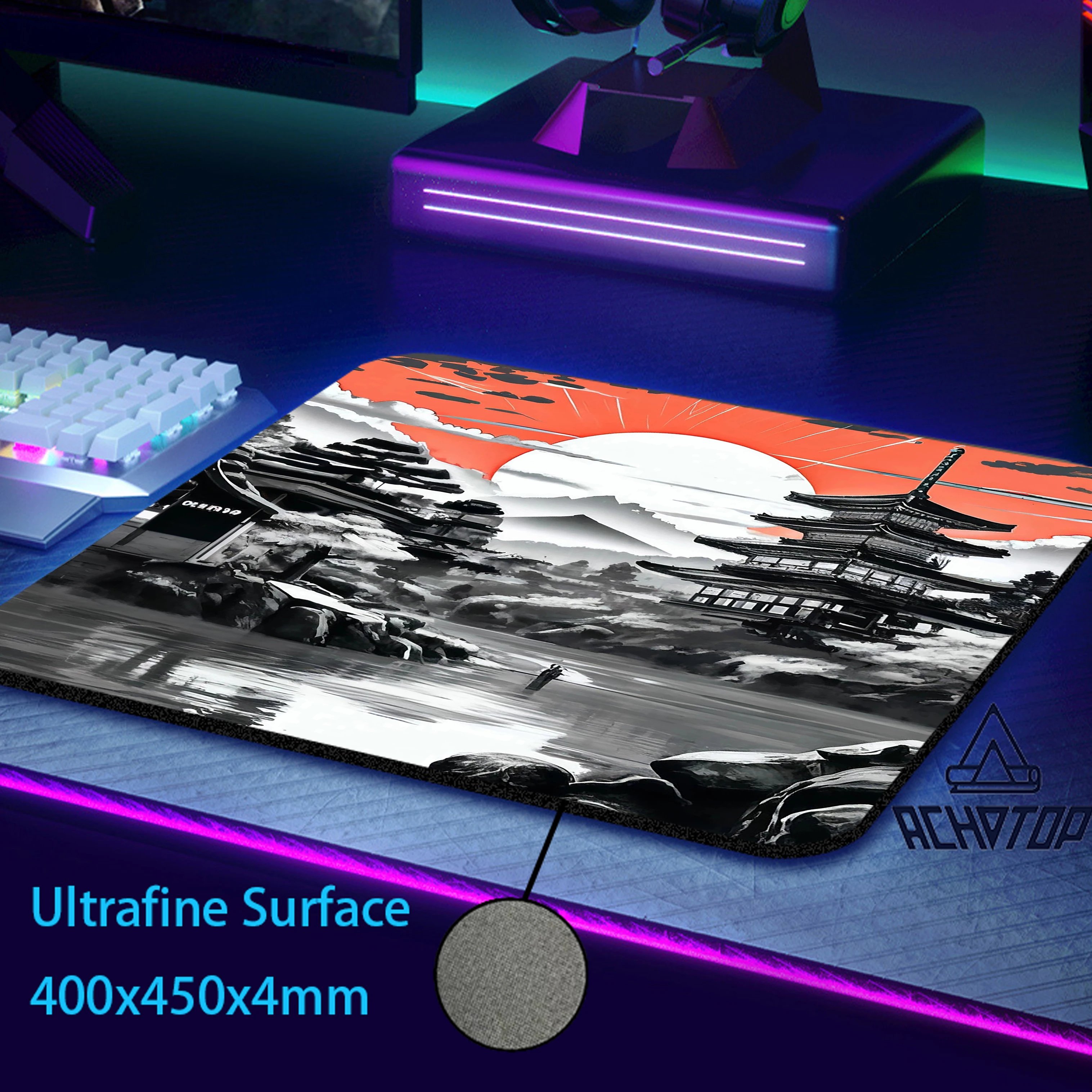 Ultrafine Surface Mouse Pad 400X450MM Mousepad Japanese Style Desk Mat Desktop Surface Mouse Mat Anti-slip Gaming Speed Keyboard