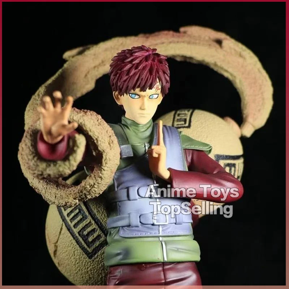 25-27cm 애니메이션 나루토 피규어 Gaara 액션 피규어 PVC 동상 컬렉션 모델 장난감 선물