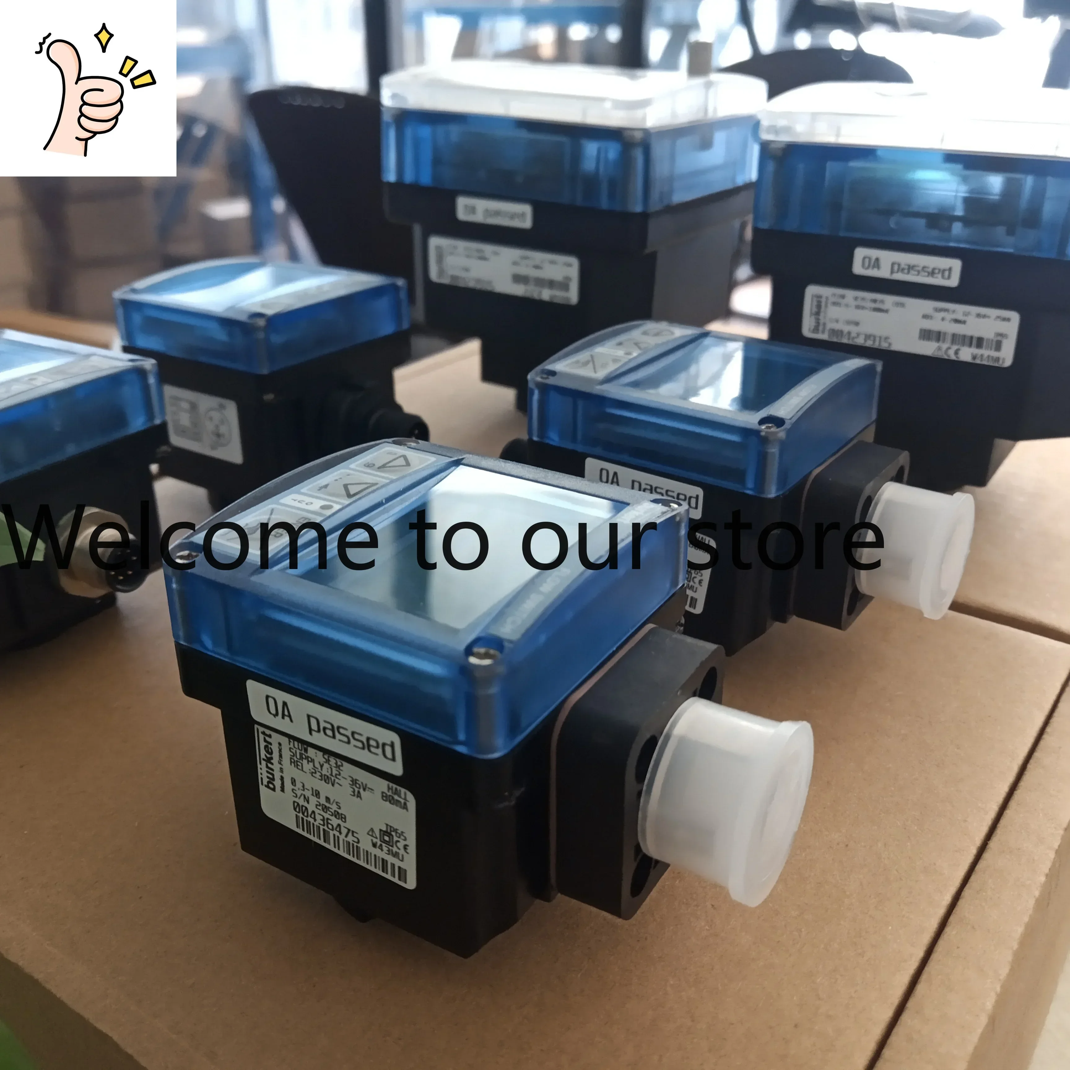 2026.4 Burkert Flowmeter Instrument Panel, Flowmeter Switch, German Baode Flowmeter Equipment Sales Headquarters