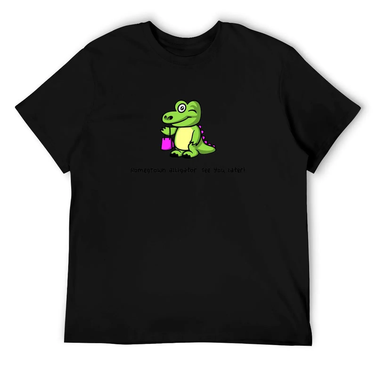 

Homegrown alligator, see you later - Shotgun - George Ezra T-Shirt cotton t shirts man 100% man t shirt cotton T-Shirt