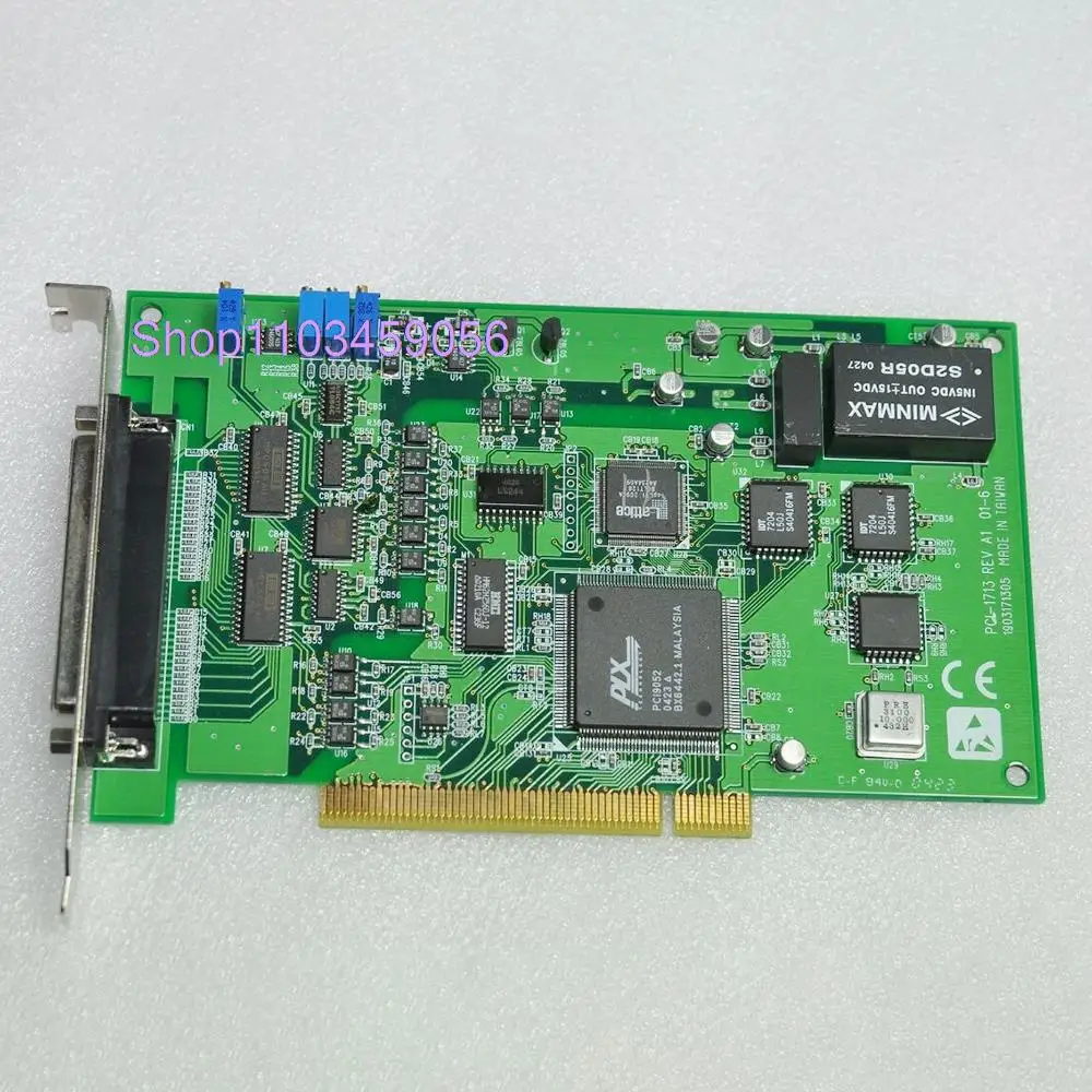 Data Capture Card Isolated Analog Input Card For Advantech PCI-1713 REV A1