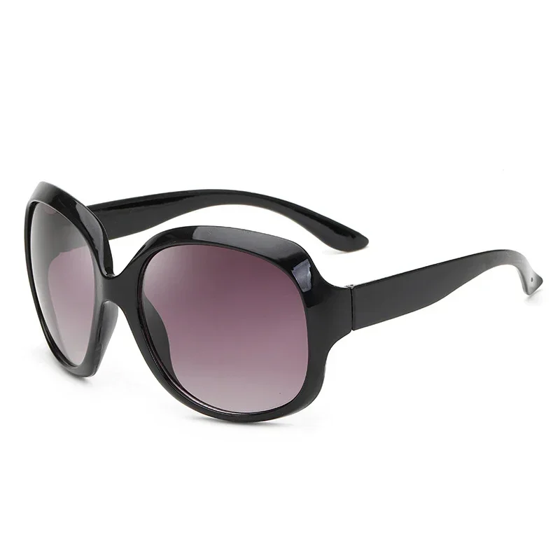 High Quality Oversized Sunglasses Women Luxury Brand Designers Oval Sun Glasses Vintage Black Shades UV400 Eyewear