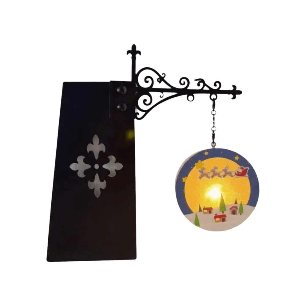 Vintage Bookshelf Lantern Light Decorative Warm Light Bookshelf Lighting Retro Style Christmas Library Lamp for Book Lovers