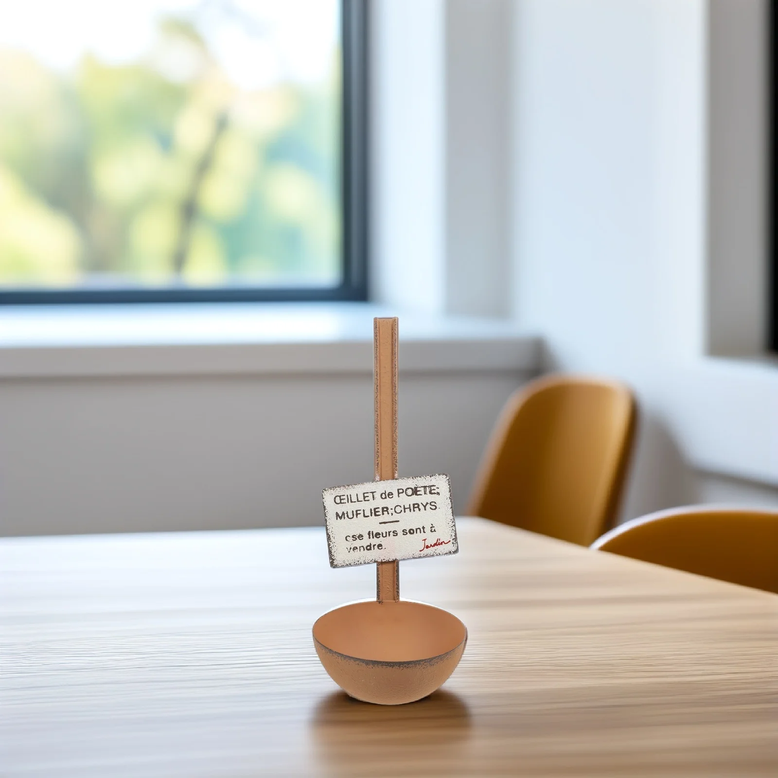 الحديد معلقة زارع ملعقة على شكل وعاء زهور معدني فريد لحديقة الشرفة في الهواء الطلق درابزين داخلي جدار سياج النبات